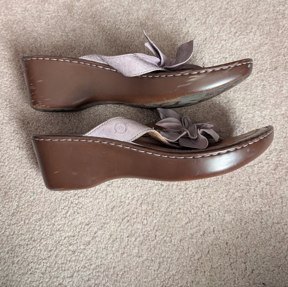 Born Women's Lilac Floral Sandals - Picture 3 of 8